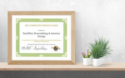 SandStar Awarded BSIA Community Service Award